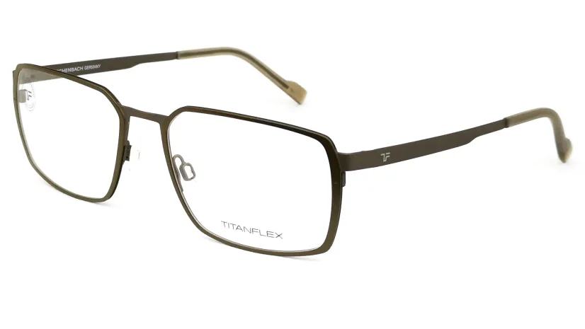 Pánská brýlová obruba TITANFLEX 820964 30 - khaki