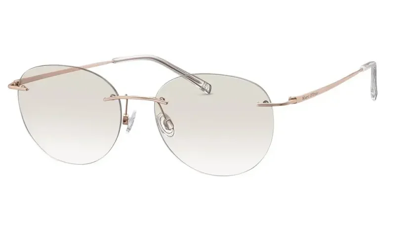 Bezrámová brýlová obruba  MARC O'POLO TITANIUM 500033 21 - zlatá