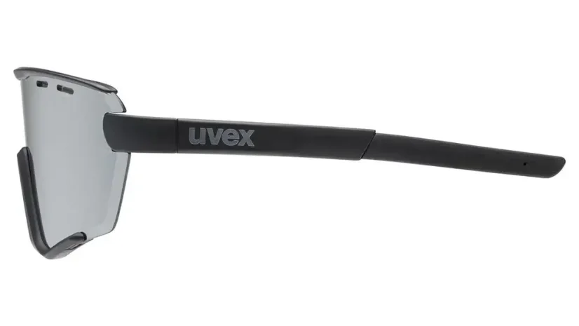 Sportovní brýle pro užší obličej UVEX SPORTSTYLE 236 S SET BLACK MATT/MIR. SIL (S5330052216)