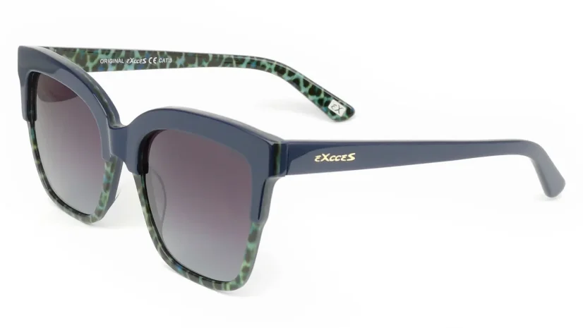 Dámské sluneční brýle s polarizací a gradálem EXCCES EX648 c03 - tmavě modrá