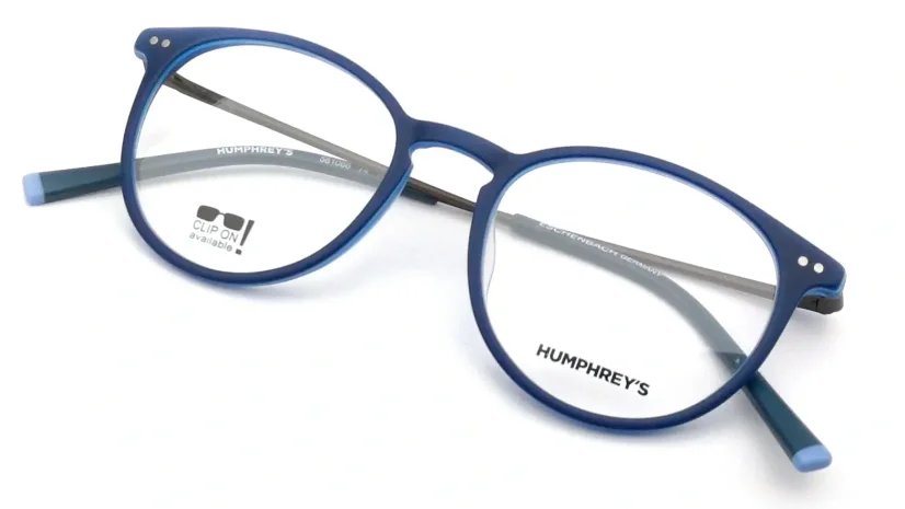 Unisex brýle se slunečním klipem (2v1) HUMPHREY´S 581066 74 - modrá