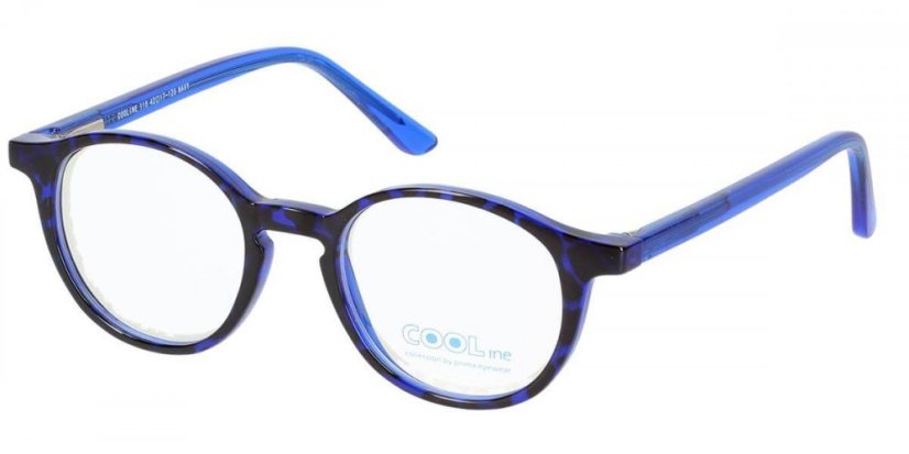Dětská brýlová obruba Cooline 115 - černá/modrá