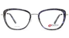 Dámská brýlová obruba Bella BE-8175-C1 - šedá(fialová)/stříbrná Dámská brýlová obruba Bella BE-8175-C1 - šedá(fialová)/stříbrná