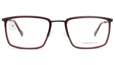 Pánská brýlová obruba TITANFLEX 820869 10 - červenohnědá/šedá