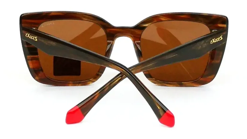 Dámské sluneční brýle EXCCES Polarized EX735AC C02 - hnědá