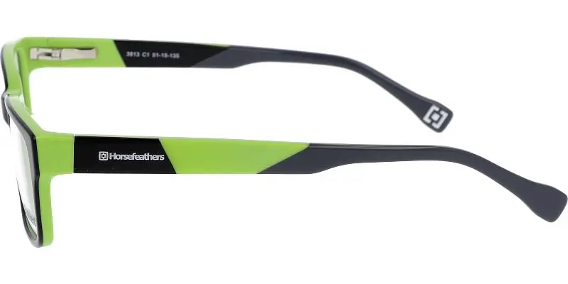Junior brýlová obruba HORSEFEATHERS 3813 c1 - černá/zelená