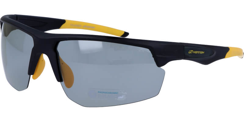 Sluneční sportovní brýle HANNAH 6850 c1 - černá/žlutá