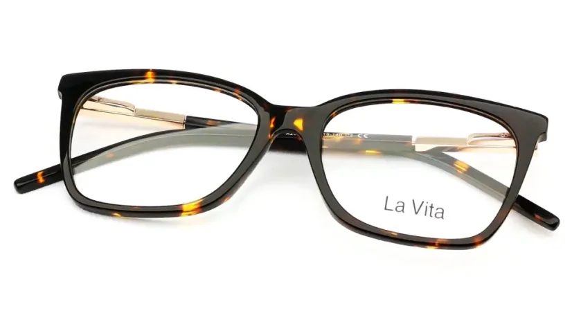 Dámská brýlová obruba La Vita A25319 C2 - hnědá/zlatá