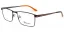 Dioptrická brýle Eleven EL1704 c3 - černá/oranžová