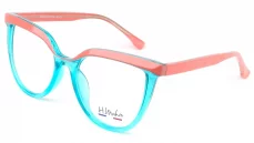 Dámské dioptrické brýle H.Maheo HM609 c2 - tyrkysová/růžová
