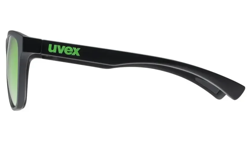 Sluneční brýle UVEX ESNTL SPIRIT - BLACK MATT/MIR. GREEN (S5330622216)