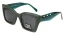 Dámské sluneční brýle EXCCES Polarized EX727AC C03 - khaki/zelená