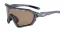 Přizpůsobitelné sportovní samozabarvovací brýle s polarizací 3F Titan 1882 - šedá (hnědé zabarvení)