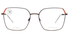 Dámská titanová brýlová obruba TITANFLEX 826014 60 - hnědá