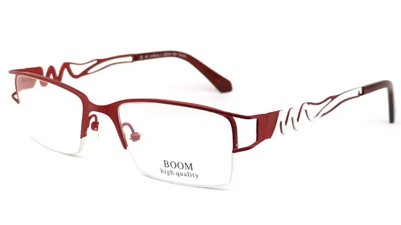 Dámská brýlová obruba BOOM BO 1478 col. 4 - červená (bílá)