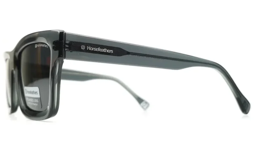 Pánské sluneční brýle s polarizací  Horsefeathers 393074 C3 - šedá (transparentní)