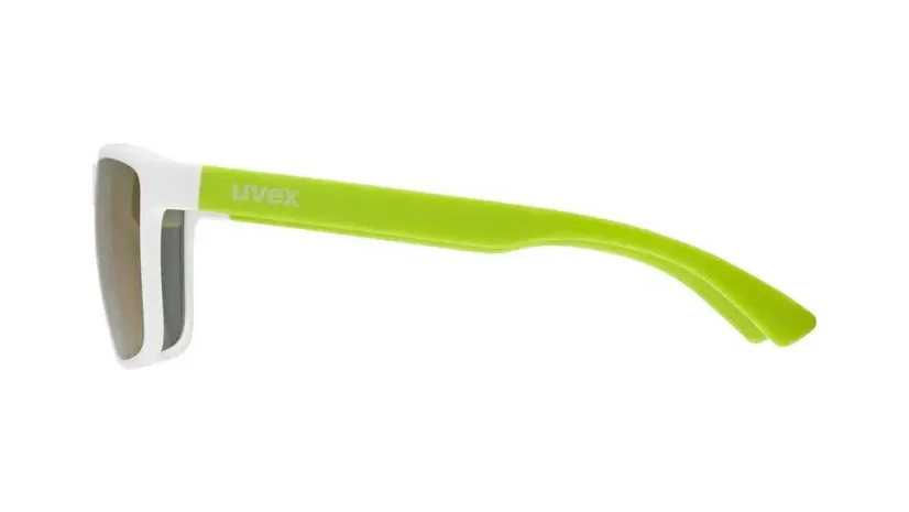Dětské sluneční brýle UVEX ROOKIE - WHITE-LIME M./MIR.GREEN (S5330775616)