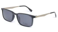 Brýlová obruba se slunečním klipem Cooline 157 c5 m.black-brass