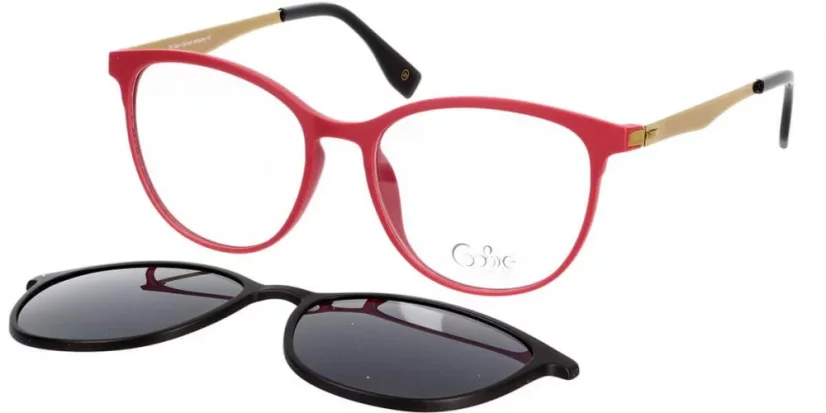 Brýle se slunečním klipem Cooline 159 c6 m.burgundy-brass