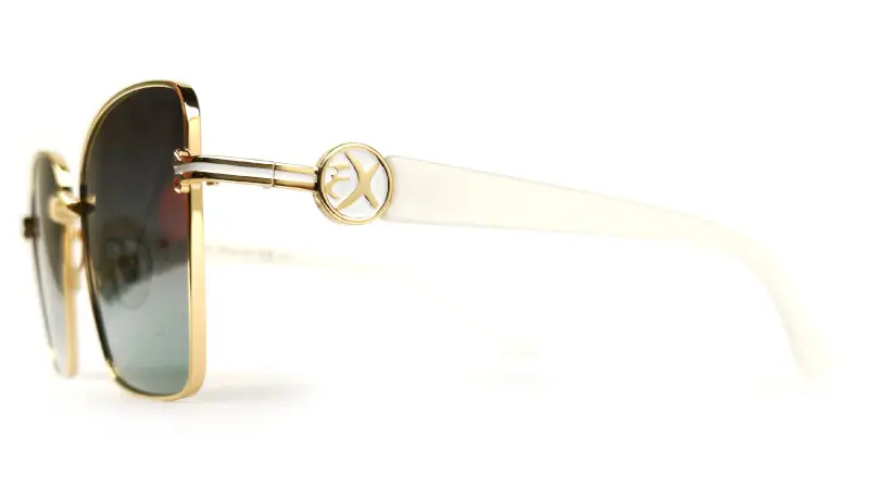 Dámská sluneční brýle EXCCES polarized EX639 c01 - zlatá/slonová kost