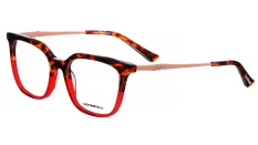 Dámská brýlová obruba LUCA MARTELLI LM 1204 col.04 - hnědá/červená