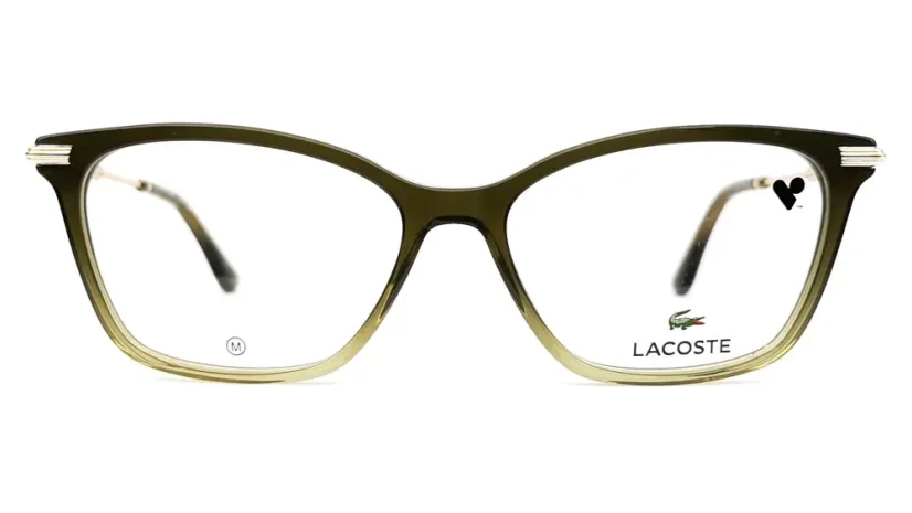 Dámská brýlová obruba Lacoste L2961 201 - zelená/zlatá