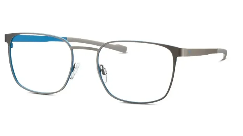 Brýlová obruba TITANFLEX 820930 37 - kovová/šedá/modrá