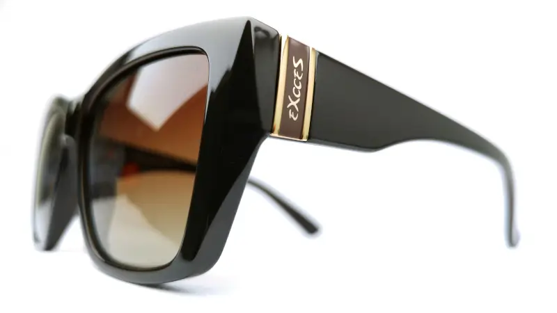 Dámské sluneční brýle EXCCES Polarized EX656-C02 - hnědá