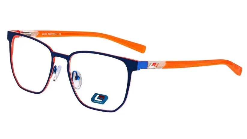 Pánská brýlová obruba Luca Martelli Sport Collection LMS 046 col.04 černá-modrá