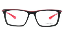 Pánská brýlová obruba Luca Martelli Sport collection LMS 031 Col. 01 - černá/červená