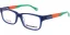 Junior brýlová obruba HORSEFEATHERS 3813 c2 - modrá/oranžová/zelená