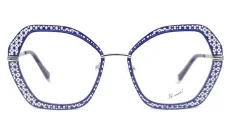 Dámská brýlová obruba Rimmel RML-SUN07OP-C2 - modrá/zlatá Dámská brýlová obruba Rimmel RML-SUN07OP-C2 - modrá/zlatá