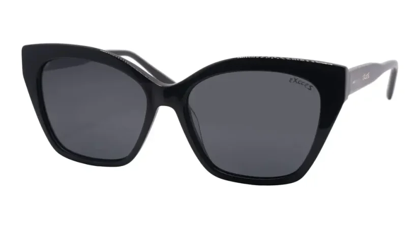 Dámské sluneční brýle EXCCES Polarized PLYTA EX724AC C01 - černá