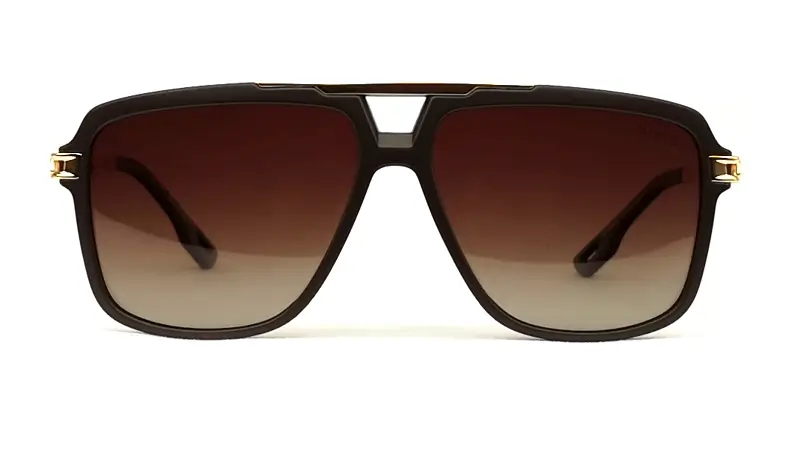Pánská sluneční brýle EXCCES polarized EX676 C02 - hnědá/zlatá
