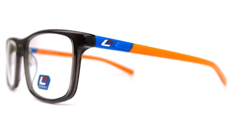 Pánská brýlová obruba Luca Martelli Sport LMS 053 c2 - šedá/modrá/oranžová