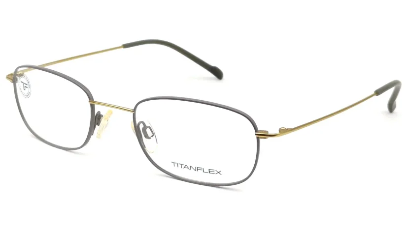 Brýlová obruba ESCHENBACH TITANFLEX 820850 20 - šedá/zlatá