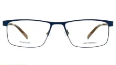 Pánská brýlová obruba Luca Martelli Titanium LM2202 Col. 03 - tmavě modrá/šedá