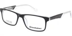 Pánská brýlová obruba HORSEFEATHERS 3765 c7 - černá/čírá