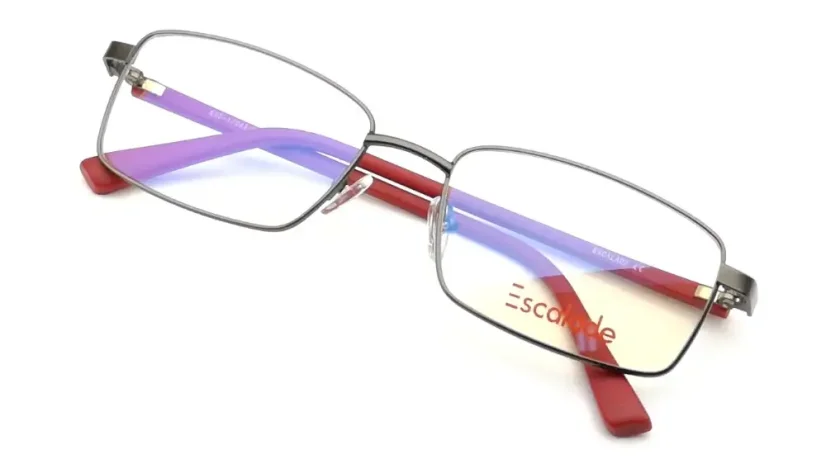 Pánská brýlová obruba Escalade ESC-17044 c1 gun/red