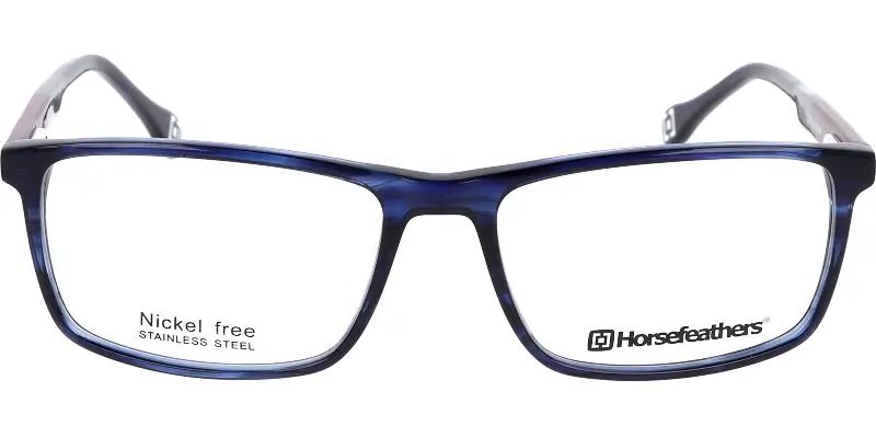 Pánská brýlová obruba HORSEFEATHERS 3790 c2 - modrá/červená/šedá
