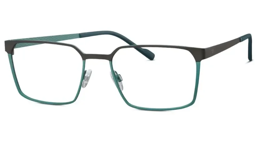 Pánská brýlová obruba TITANFLEX 820947 17 - černá/tyrkysová