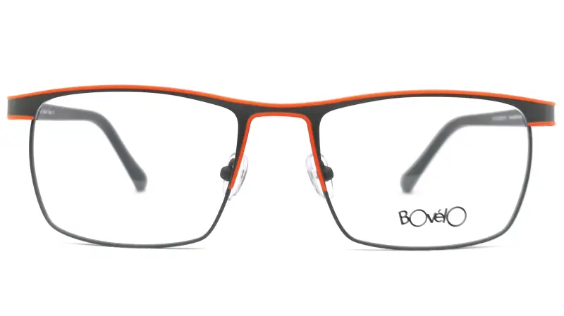 Pánská brýlová obruba Bovelo BO-547-GR - šedá/oranžová