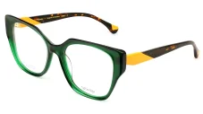 Dámská brýlová obruba Woodys 241008 VIOLET 03 - zelená/oranžová/hnědá