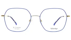 Dámská brýlová obruba Woodys 241008 QUEEN 03 - modrá/zlatá