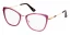 Dámská brýlová obruba TUSSO-383 c3 - fialová/zlatá