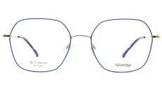 Dámská brýlová obruba Woodys 241008 QUEEN 03 - modrá/zlatá Dámská brýlová obruba Woodys 241008 QUEEN 03 - modrá/zlatá