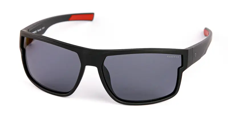 Pánské sluneční brýle s polarizací RESERVE RE-S594 c.2 - černá/červená