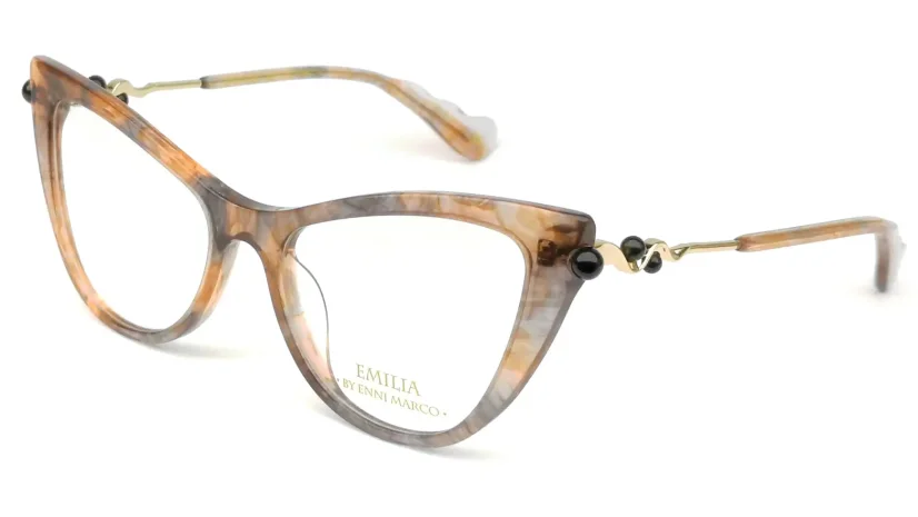 Dámská brýlová obruba ENNI MARCO EMILIA IV64-100 07P - hnědá