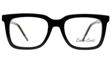 Brýlová obruba Carlo Conti A25309 C3 - černá/zelená (transparentní)