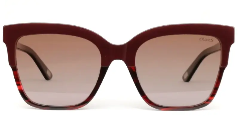 Dámské sluneční brýle s polarizací a gradálem EXCCES EX648 c02 - vínová